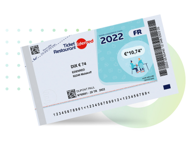 Chèque Ticket Restaurant 2022