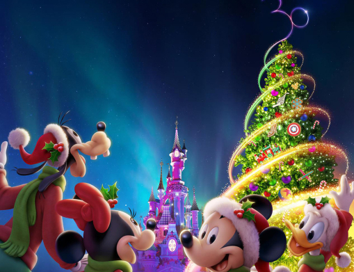 Disneyland Noël Kadéos Famille Amis
