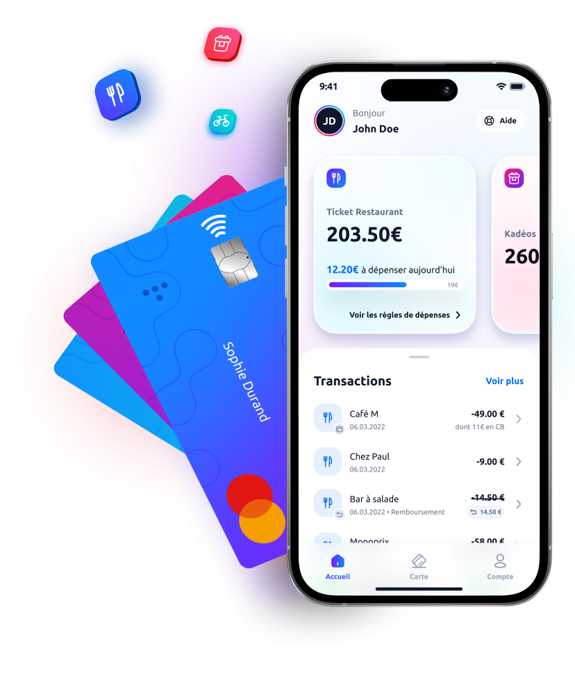 Landing Page Form lead Edenred plus - Edenred France